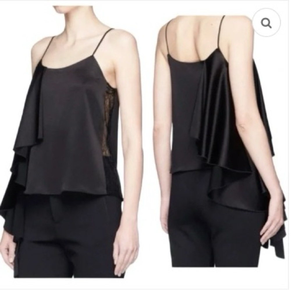 Alice + Olivia Lelah Side Drape Camisole NWT